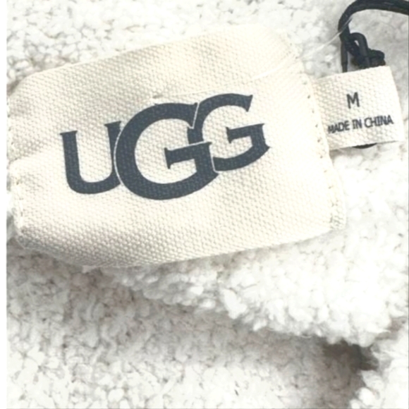 UGG Lenny Cozy Knit Sweater Robe - Cream - Picture 10 of 10